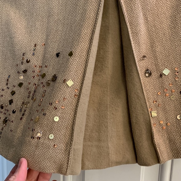 ❗️SALE❗️Ann Taylor Loft Wool and Rayon Festive Skirt - Picture 5 of 5